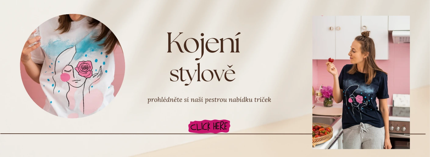 Kojící trička