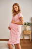 DN Nightwear 4348 kojicí noční košile Maja Papaya