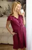 Mateřská noční košile Linda Burgundy