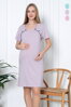 Mateřská noční košile 21291 Lila Pattern