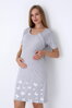 Mateřská noční košile 9274 Christina Grey