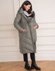 Zimní těhotenská a nosičská bunda 3v1 Seraphine Adena Long Khaki