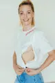 Kojící tričko Amour White