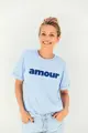 Kojící tričko Blue Amour