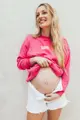 Kojící mikina Pink Love