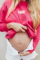 Kojící mikina Pink Love