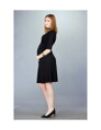 Těhotenské elegantní šaty Paulina Black