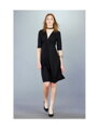 Těhotenské elegantní šaty Paulina Black