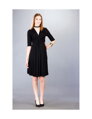 Těhotenské elegantní šaty Paulina Black