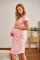 DN Nightwear 4348 kojicí noční košile Maja Papaya