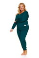 Dámské, kojící pyžamo 4349 Emerald