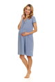 Kojící noční košile 5336 Lucky Sky Blue