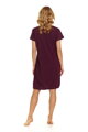Mateřská noční košile 9504 Happy Mommy Burgundy