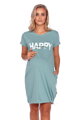 Mateřská noční košile 9504 Happy Mommy Mineral