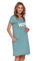 Mateřská noční košile 9504 Happy Mommy Mineral