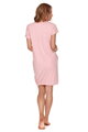 Mateřská noční košile 9504 Happy Mommy růžová Sweet Pink