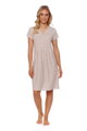 Kojící noční košile 9928 Dana Beige Stripes