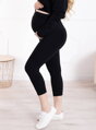 Těhotenské 3/4 legíny Formommy Black