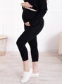 Těhotenské 3/4 legíny Formommy Black