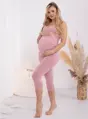 Těhotenské 3/4 legíny pod bříško Formommy Gaja Dust Pink
