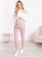 Těhotenské 3/4 legíny Formommy Dust Pink