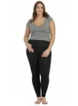 Těhotenské dlouhé legíny Formommy Classic Black