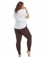 Těhotenské dlouhé legíny Formommy Classic Brown