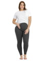 Těhotenské dlouhé legíny Formommy Classic Graphite