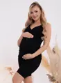 Těhotenské krátké legíny pod bříško Formommy Gaja Black