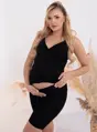 Těhotenské krátké legíny pod bříško Formommy Gaja Black