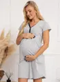 Mateřská noční košile Ismena Gray