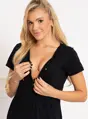 Mateřská noční košile Ismena Black