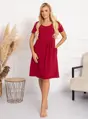 Mateřská noční košile Laura Burgundy