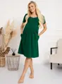 Mateřská noční košile Laura Bottle Green