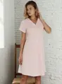 Noční košile ke kojení Mirella Dust Pink