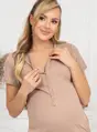 Mateřská noční košile Mona Beige