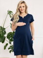 Mateřská noční košile Sunny Navy