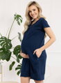 Mateřská noční košile Sunny Navy