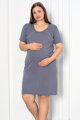 Mateřská noční košile 27003 Dark Grey