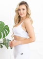 Bavlněná mateřská podprsenka Agnes White