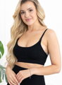 Bavlněná mateřská podprsenka Agnes Black