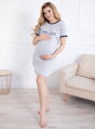 Mateřská noční košile Pure Love Grey