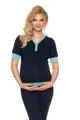 Těhotenské a kojící  pyžamo PeeKaBoo Navy