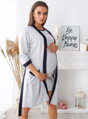 Těhotenský župan Basic Grey