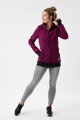Těhotenská a nosící softshellová bunda Everest 6v1, Plum