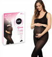 Těhotenské punčochové kalhoty Gatta Body Protect Microfibre 40 den, Nero