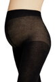 Bavlněné těhotenské punčochové kalhoty Body Protect Cotton, Nero