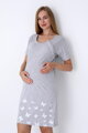 Mateřská noční košile 9274 Christina Grey