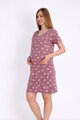 Těhotenská noční košile 9276 Christina Burgundy