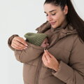 Zimní těhotenská a nosící bunda 3v1 Love&Carry, Mocca - 2. JAKOST